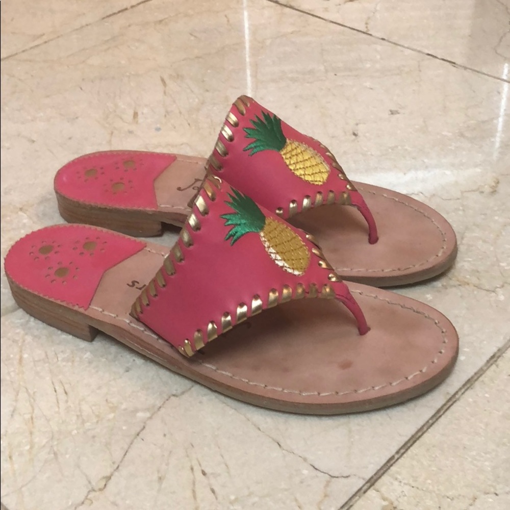 Jack Rogers pineapple